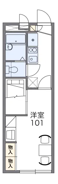 レオパレスサンハイツ若水 1