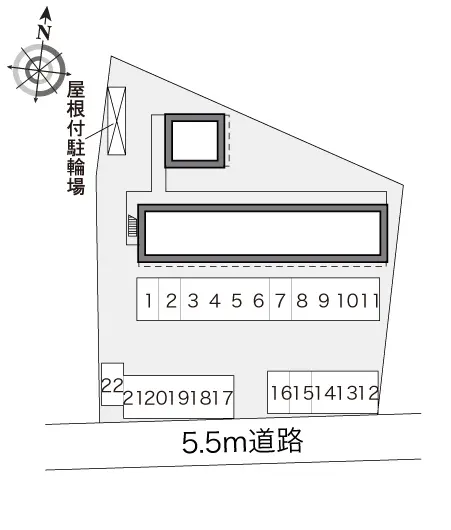 レオパレスアムール鯛浜 2