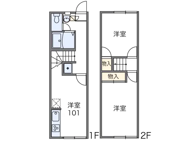 レオパレスひいらぎⅢ 1