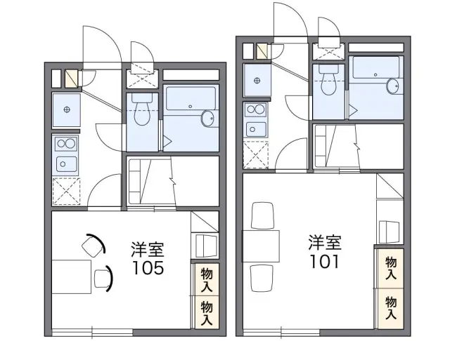 レオパレスグランドゥール横井上 1