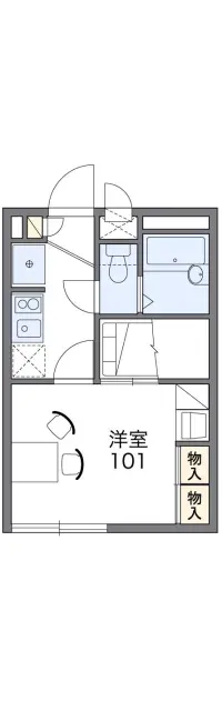 レオパレスラ　プランタン 1