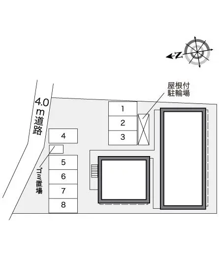 レオパレスｍ　ヴィラージュ 3