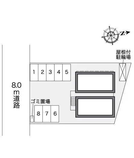レオパレスフローラ夷山 2