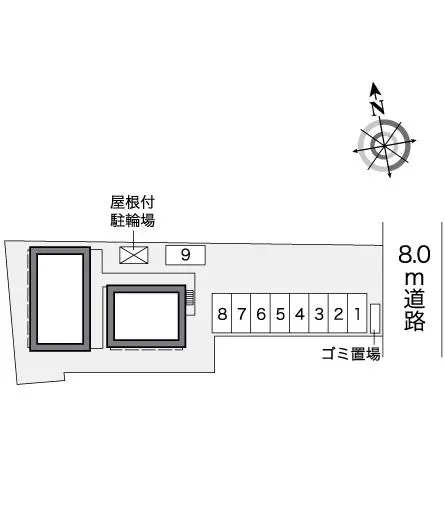 レオパレスコートサイド 3