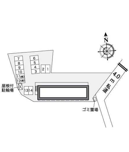 レオパレス焼山中央 3