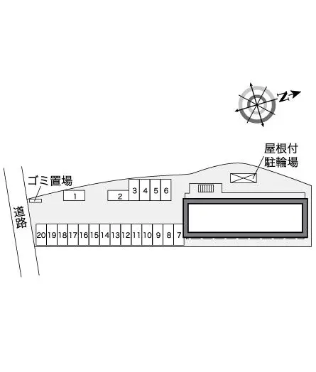レオパレス大堀Ⅱ 2