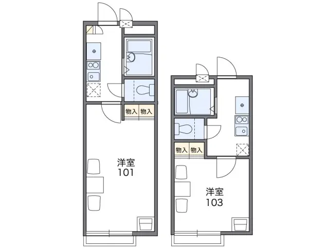レオパレスエグランテ大岡 1