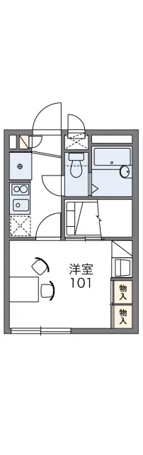 レオパレスＨＩＮＯⅡ 1