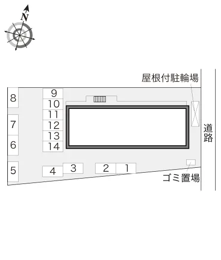 レオパレスグランディⅡ 2
