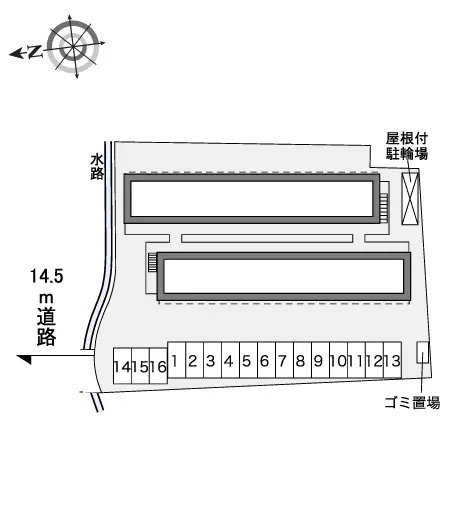レオパレス新田町 2