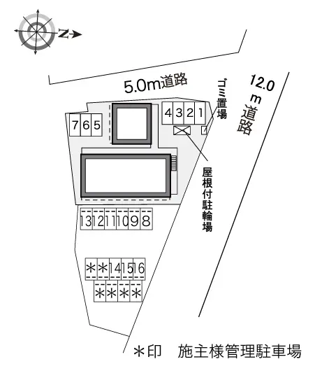 レオパレスリベールＳＫⅡ 2