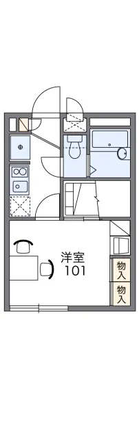 レオパレスウィングⅡ 1