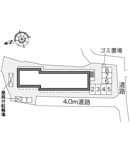 レオパレスみどりⅢ 2