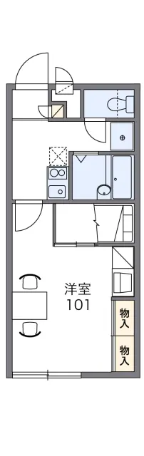 レオパレス滝下Ｃ 1