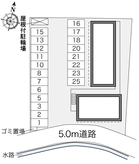 レオパレスフリューゲルⅡ 3