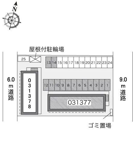 レオパレスルーナシティ北山寺Ａ 2