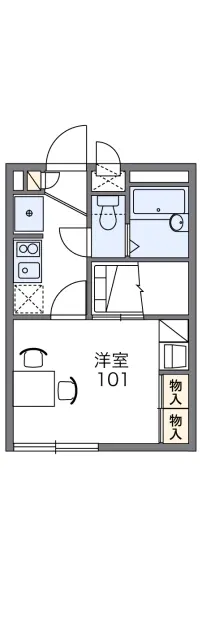 レオパレス渡田山王町 1