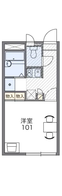 レオパレスリベルラⅡ 1