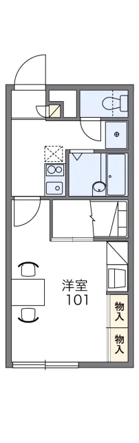 レオパレスアトリオ富岡 1