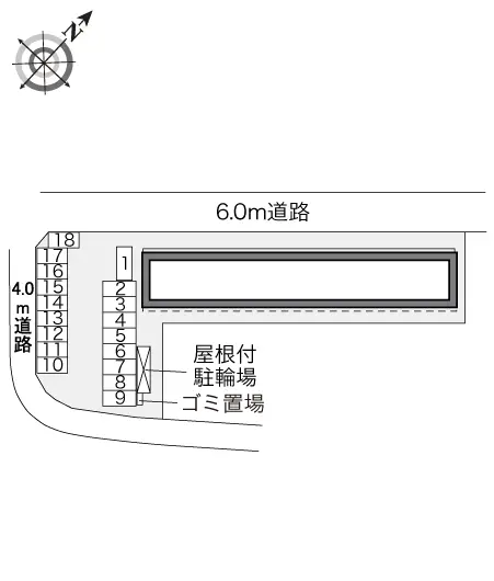 レオパレス新町Ⅱ 2