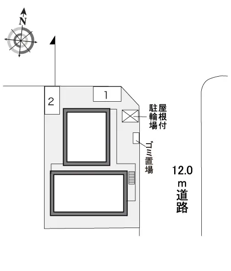 レオパレスサンインレットⅤ 2