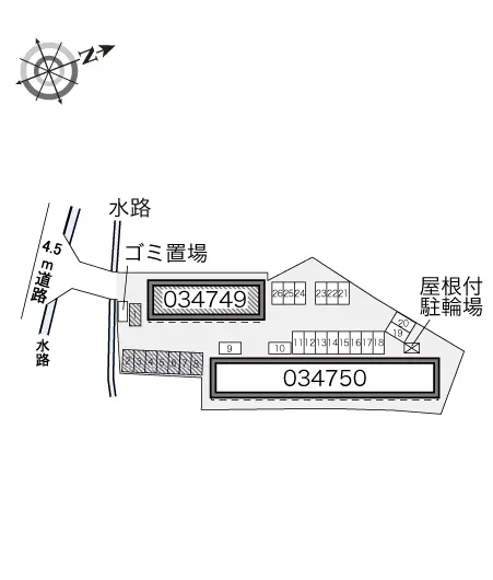 レオパレスカーサ　ドマーニⅠ 3