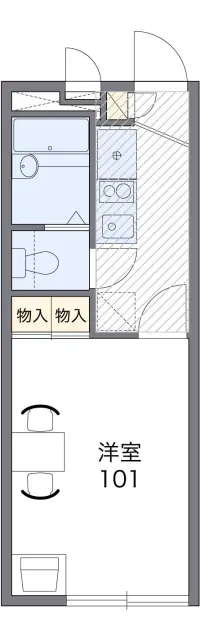 レオパレスグリーンフォレストＢ 1