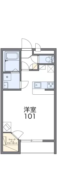 レオパレスリビエルブランシェⅡ 1