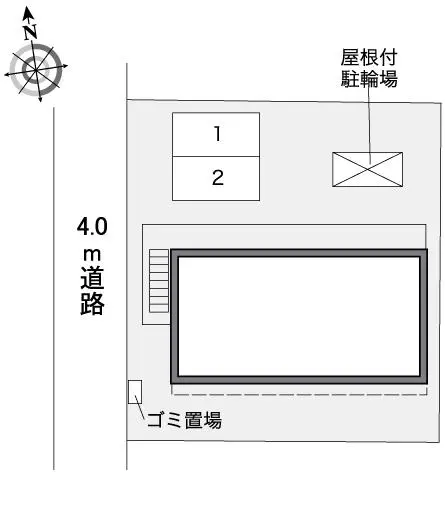 レオパレスＢＯＮＨＥＵＲ弐番館 2