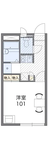 レオパレスモリエール 1