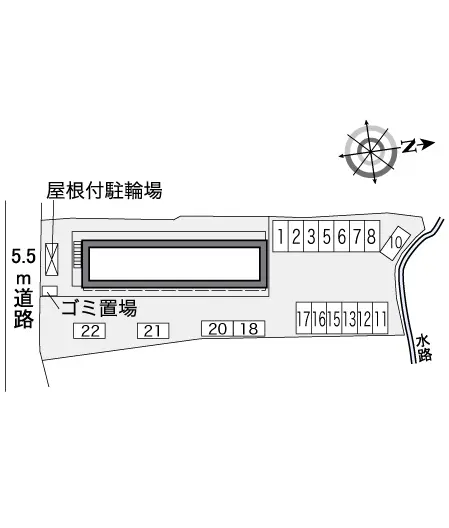 レオパレススナッグ　ビラ 3