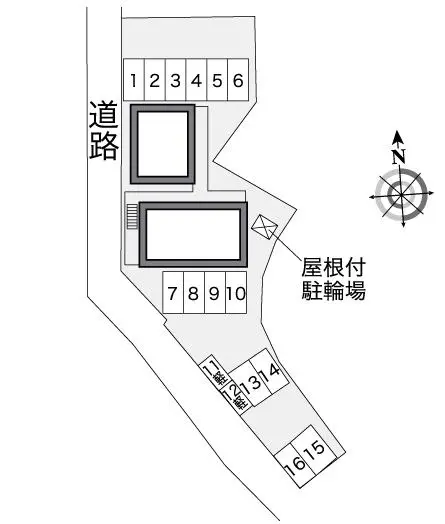 レオパレスラ スリーズ徳永 - ที่พักนักศึกษาในเมืองนามัลปุส