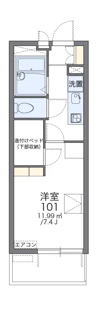 レオパレスホワクラハイツ 1