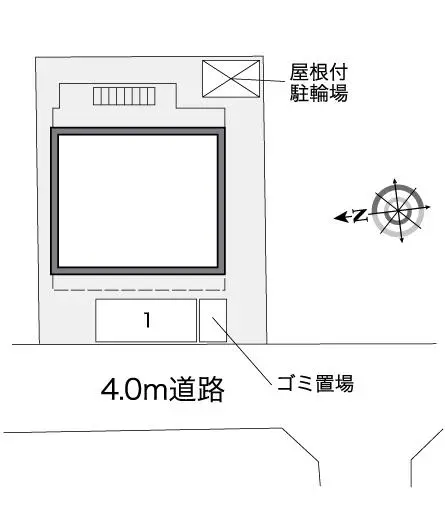 レオパレスグリーンローズ 3