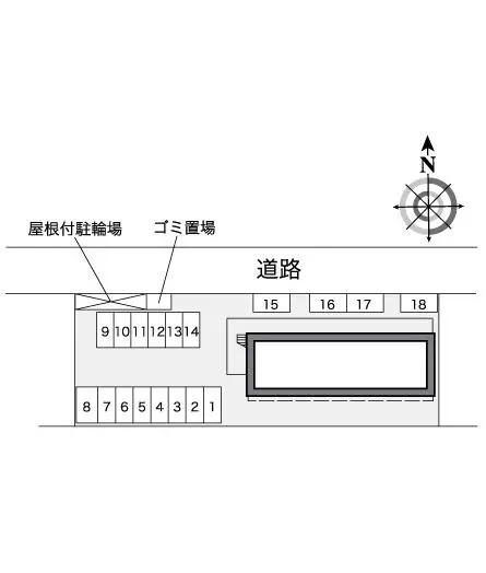 レオパレスレインボーロード 2