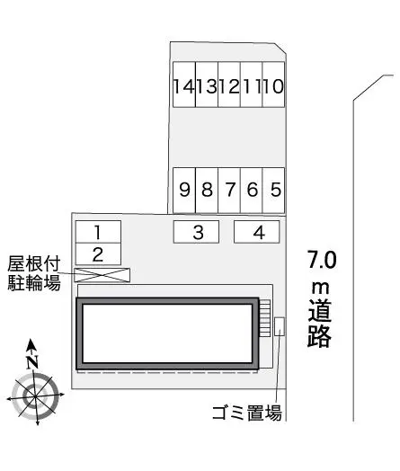 レオパレスシド　リジェール 2