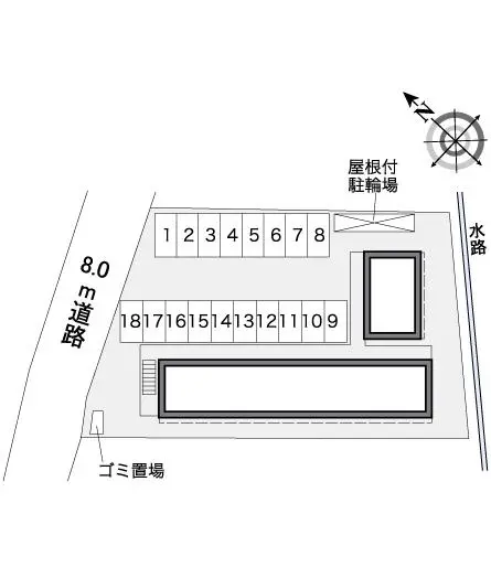 レオパレス椿原 3