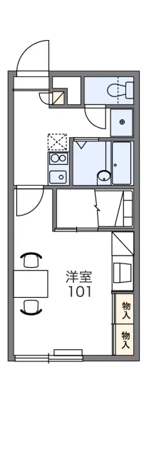 レオパレス北斗　Ⅰ 1