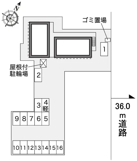 レオパレス若松町 2