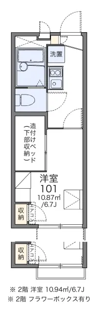 レオパレス蜂ヶ岡 1
