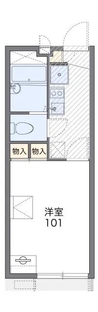 レオパレスガーネット合川 1