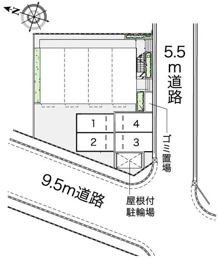 レオパレスコンフォートフレアⅡ 2