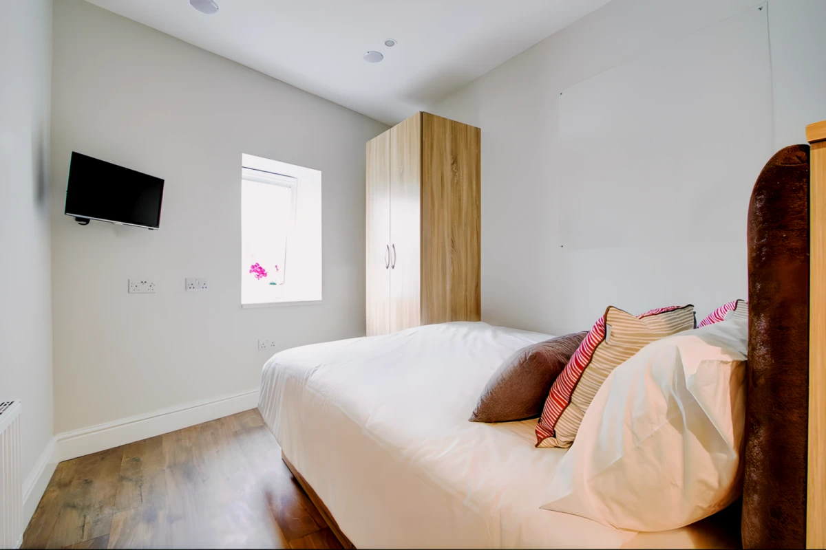 Flat S, Park View - alojamiento para estudiantes en Nottingham - 1 bedroom 1 bathroom