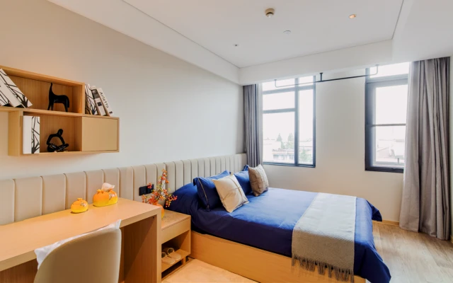 Wujiaochang Shiguang Road Metro Station Store - CJIA Prime Apartment - Shanghai student accommodation - 一居室外景房A