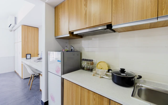 Binjiang Zhiben Building Lianzhuang Metro Station Branch - Qingguo Apartment 2