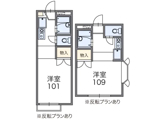 レオパレスＦＬＯＲＩＡⅡ 2