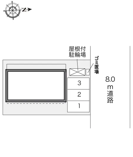 レオパレスジュネス　楓 2