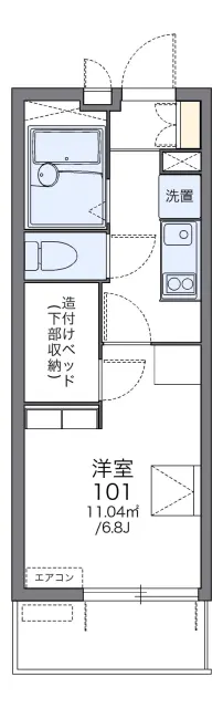 レオパレスクレール千鳥 1