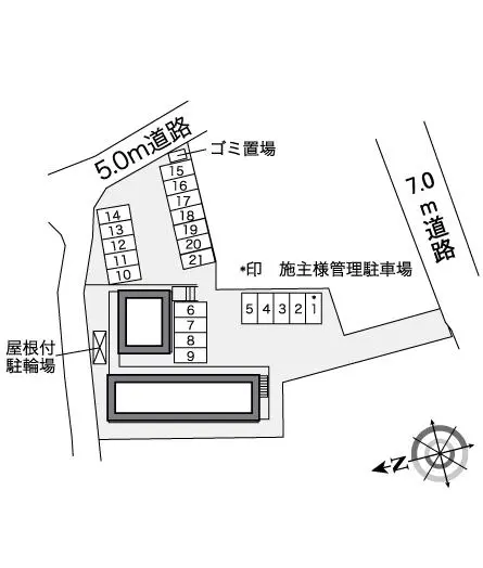 レオパレス長者町 3