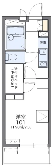 レオパレス南野 1